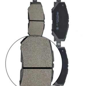 قماش فرامل امامي JAC 25-22 JS6 كربون فايبر سيراميك درجة اولي